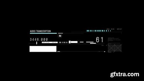 Videohive HUD Audio Transcription 1 44793982