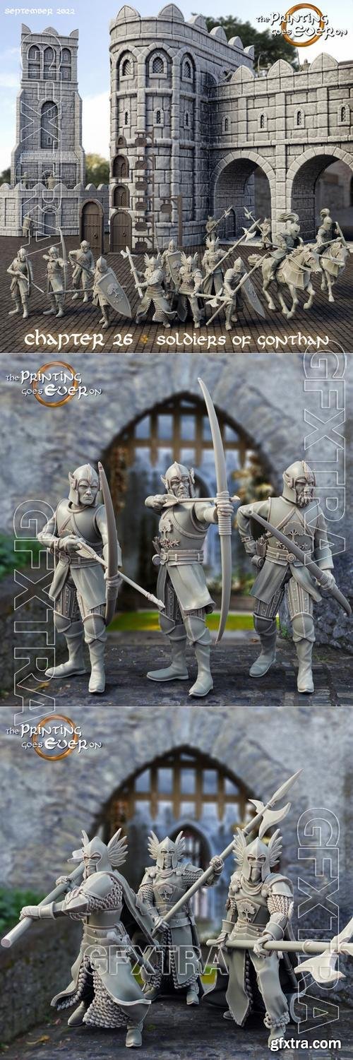 The Printing Goes Ever On - Chapter 26 - Soldiers of Gonthan &ndash; 3D Print Model