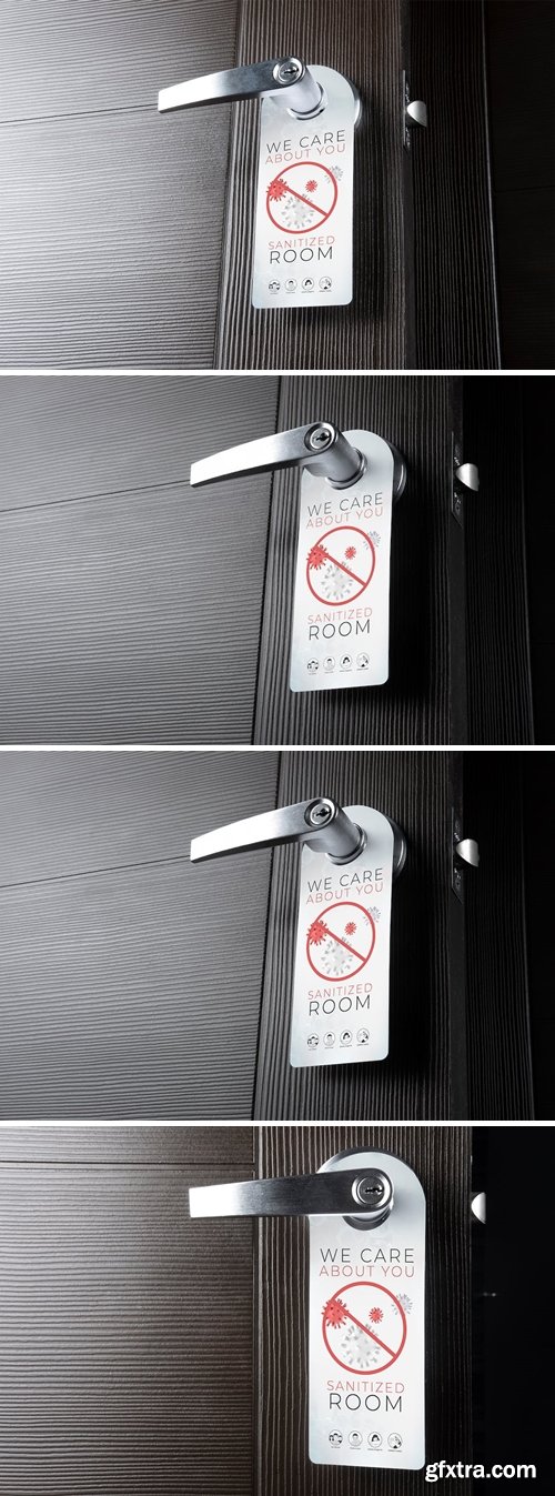 Door Hanger Mockup 77BVSLN