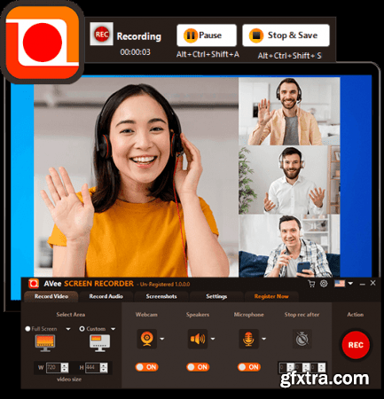 AVee Screen Recorder 1.0.0.0 Multilingual