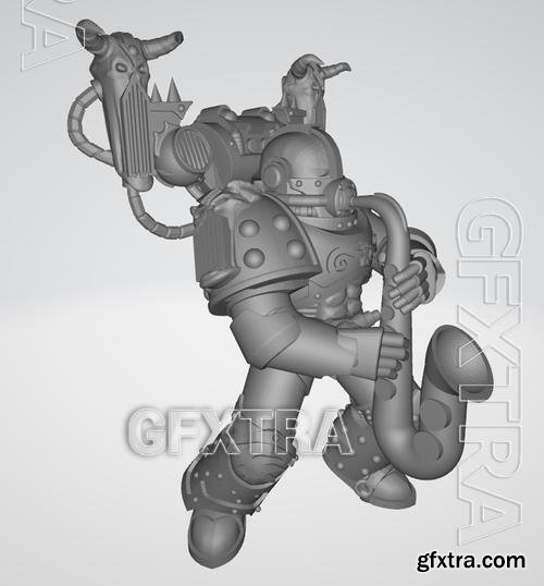 Sax Marine &ndash; 3D Print Model