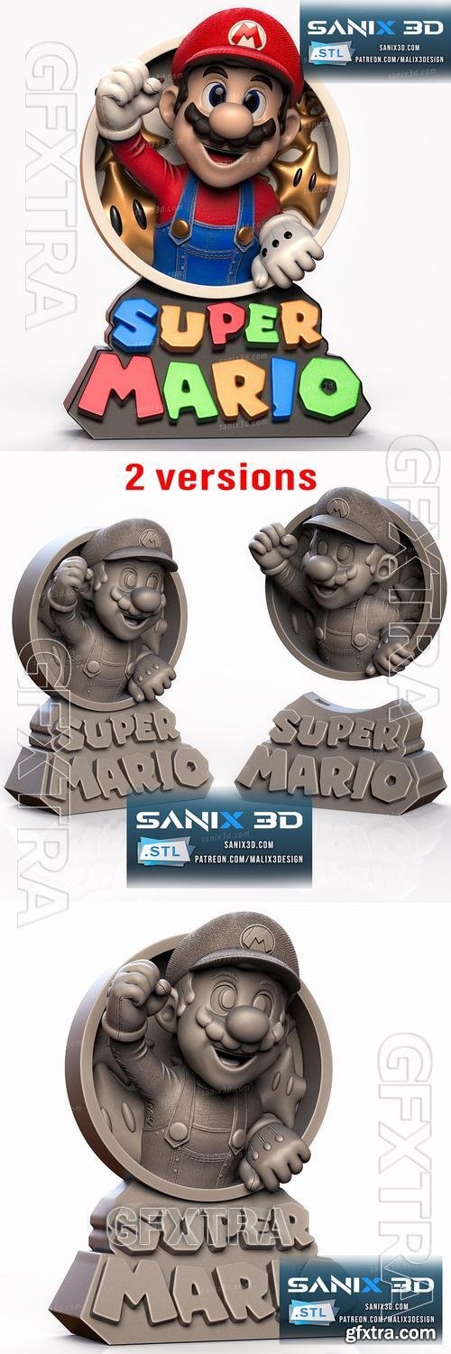 Sanix - Super Mario &ndash; 3D Print Model