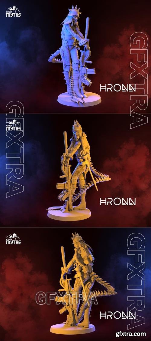 Cyber Myths - Hronn &ndash; 3D Print Model