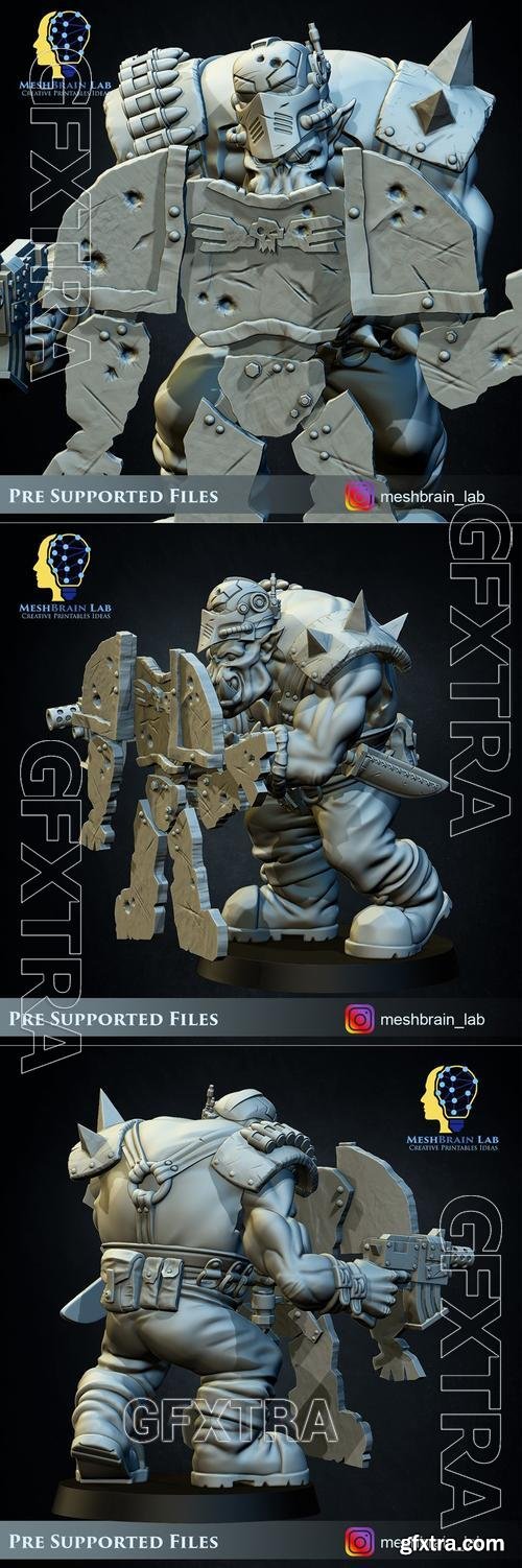 Ork Commando Stealth Master 02 &ndash; 3D Print Model