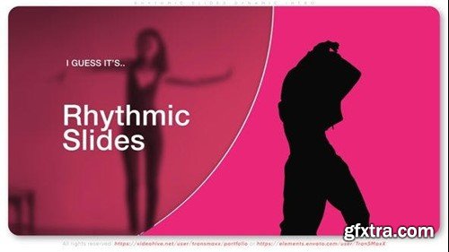 Videohive Rhythmic Slides Dynamic Intro 44678557