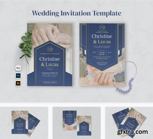 Luxury Concept Wedding Invitation