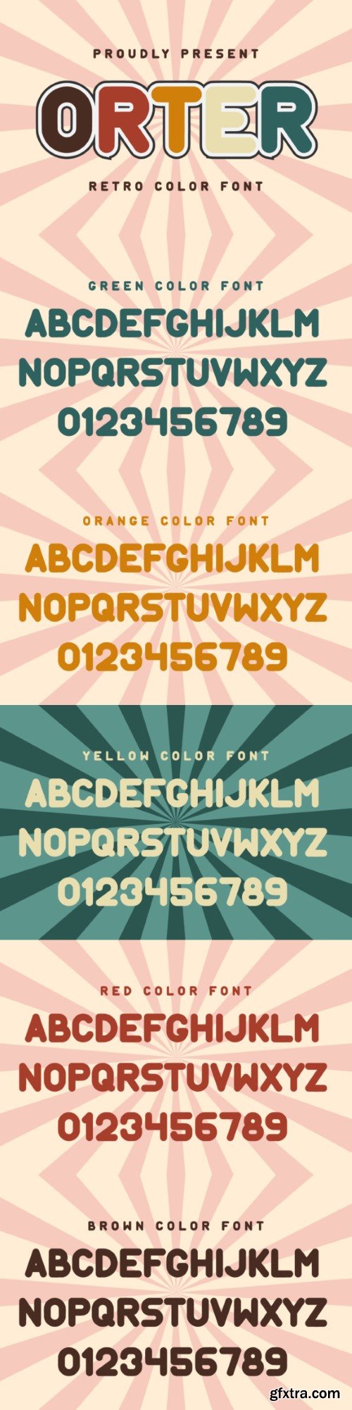 Orter Font