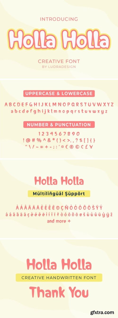 Holla Holla Font