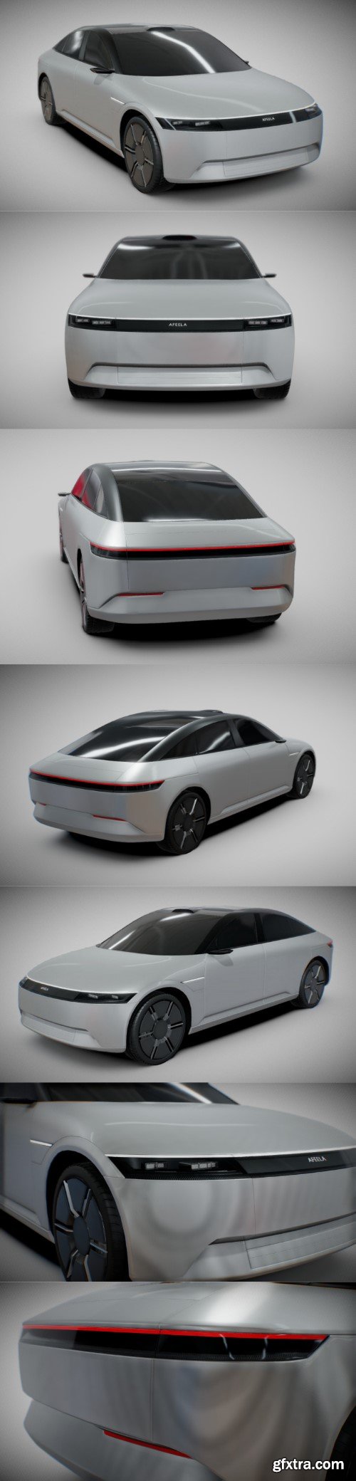 Sony Afeela 3D Model