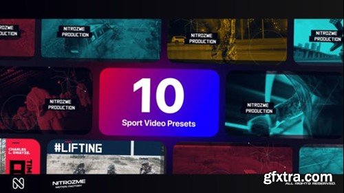 Videohive Sport Typography Vol. 01 44856551