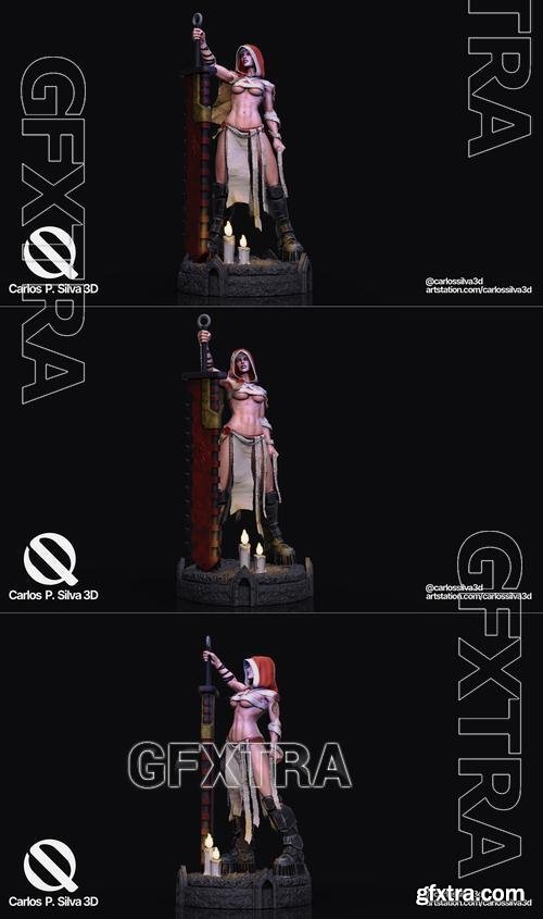 Sister Repentia Warhammer 40K &ndash; 3D Print Model