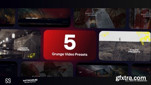 Videohive Grunge Typography Vol. 03 44892632