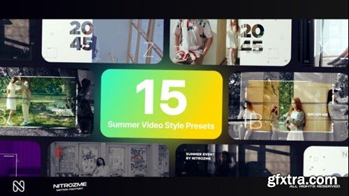 Videohive Summer Typography Vol. 03 44892982