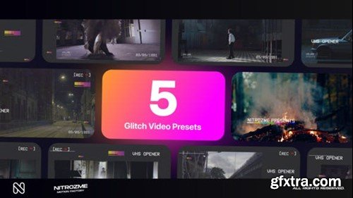 Videohive Glitch Typography Vol. 03 44892757