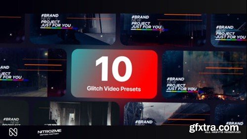 Videohive Glitch Typography Vol. 01 44856538