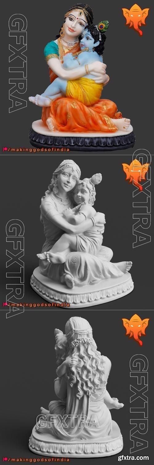 Krishna Mother &ndash; 3D Print Model