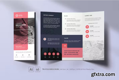 Company Trifold Brochure