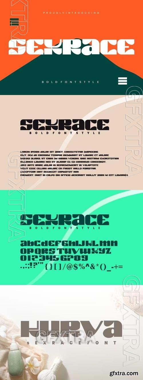 Sexrace - Bold Font Y4PZQQ9