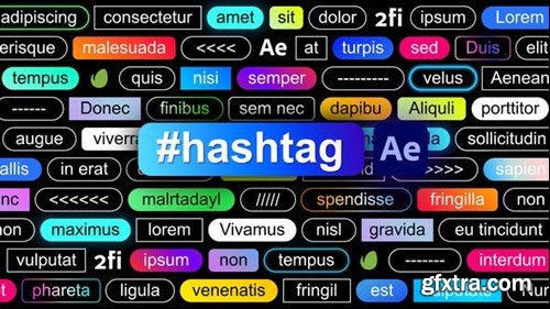 Videohive Hashtag 44793616