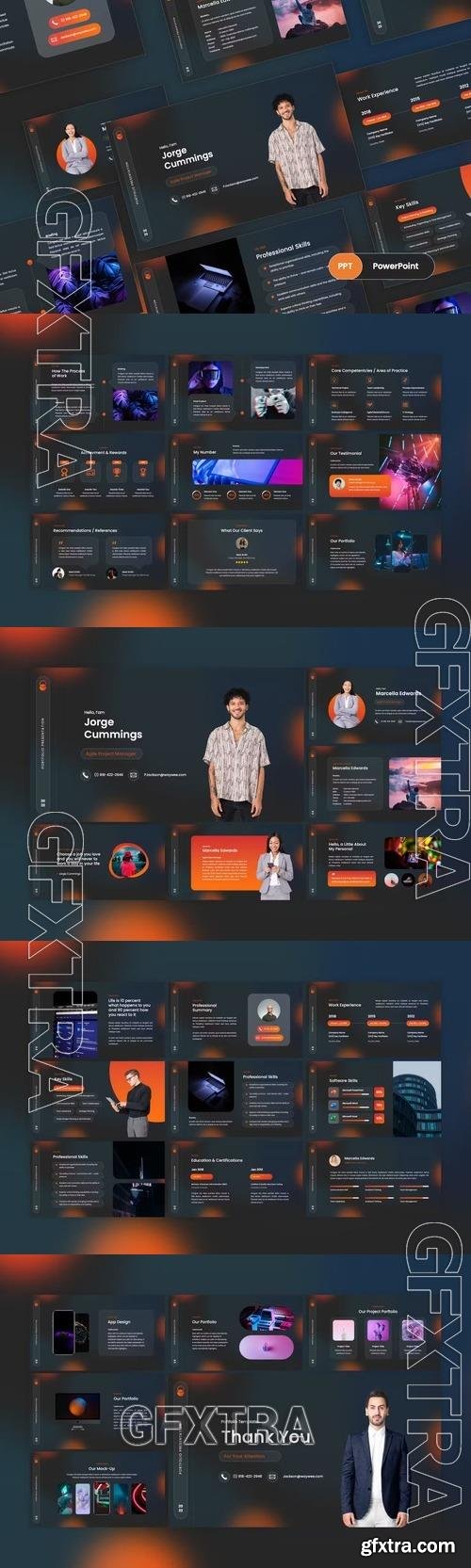 Forlios - Portfolio PowerPoint, Keynote and Google Slides Template 