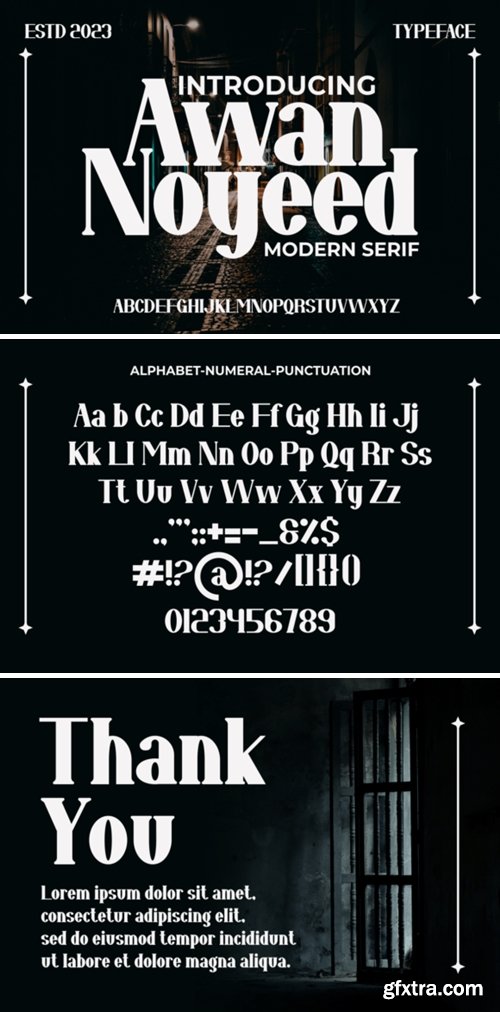 Awan Noyeed Font