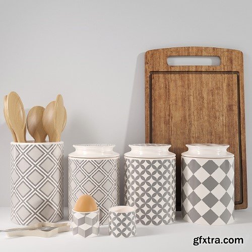 Kitchen Accessories Set 01