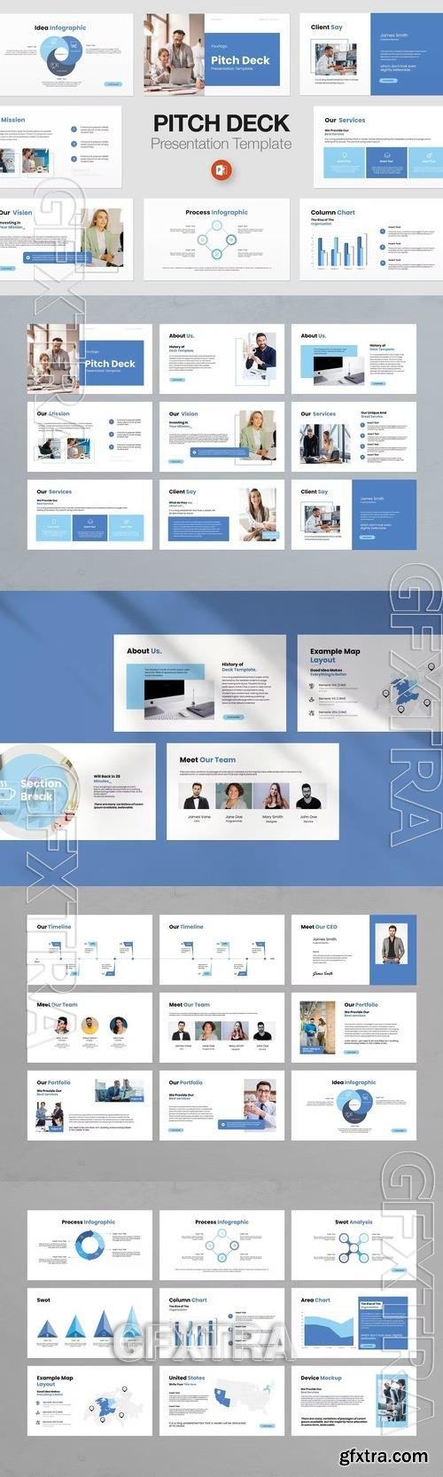 Pitch Deck PowerPoint Presentation Template KHP2LTY