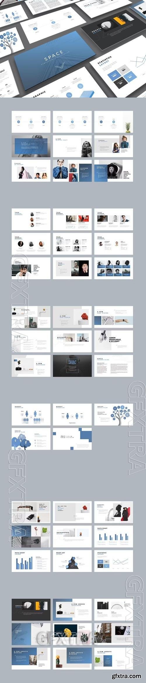 Space - PowerPoint Presentation Template JPSD5WD