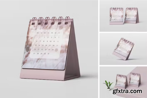 Desk Calendar Mockup