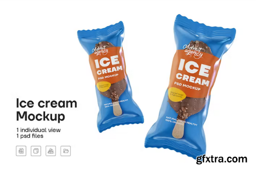 Ice Creame Mockup