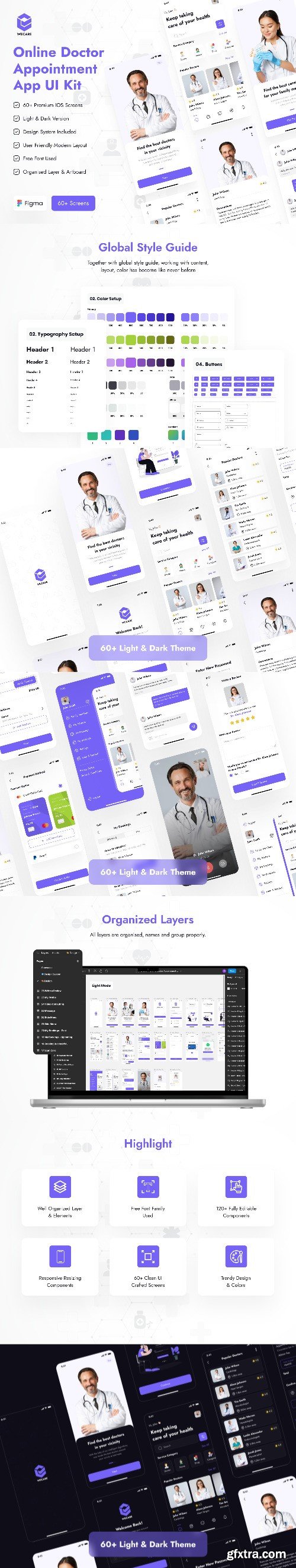 UI8 - Online Doctor Appointment App UI Kit