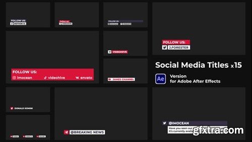 Videohive Social Media Titles 44836594