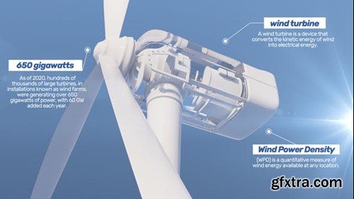 Videohive Wind Turbine Logo Reveal 44825380