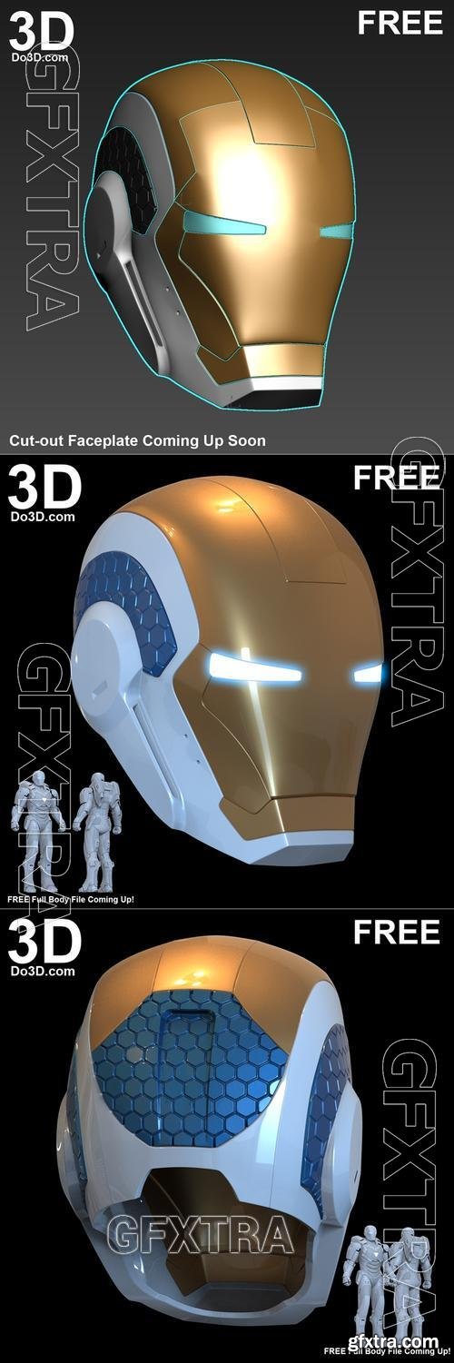 Iron Man MK 39 Helmet &ndash; 3D Print Model