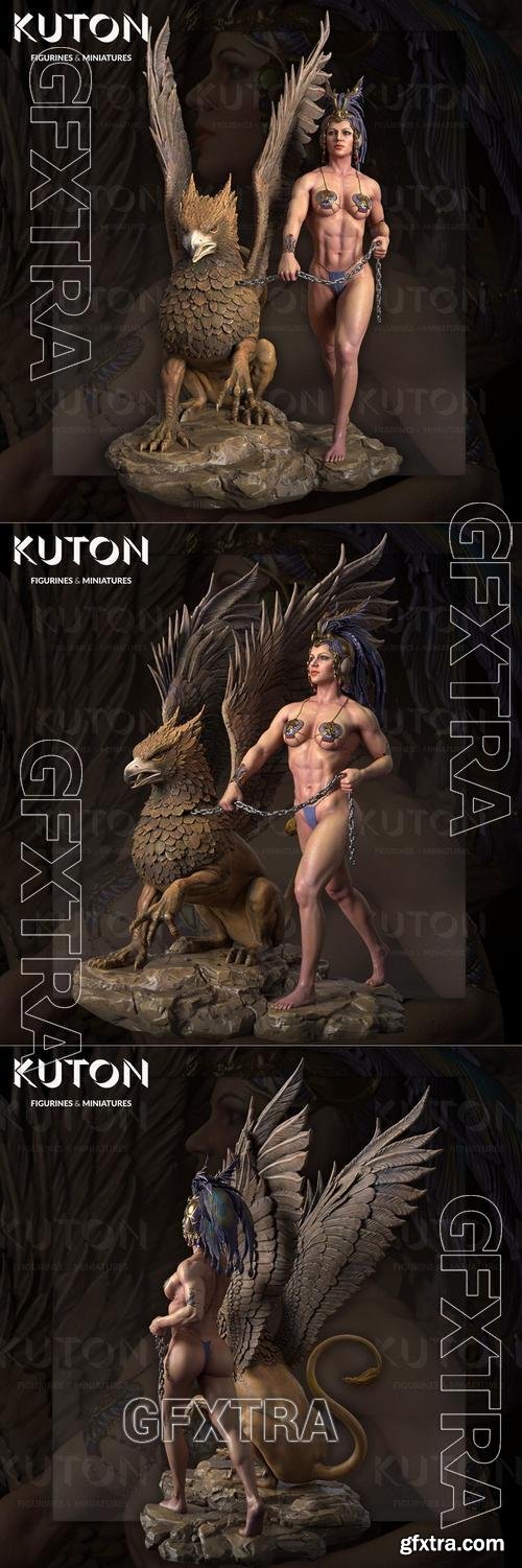 KUTON - Gryphon Keeper &ndash; 3D Print Model