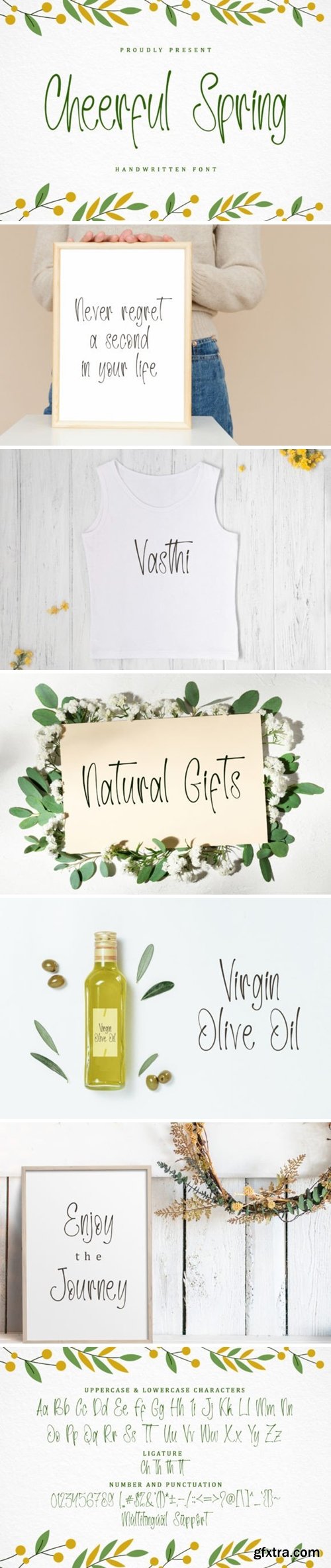 Cheerful Spring Font