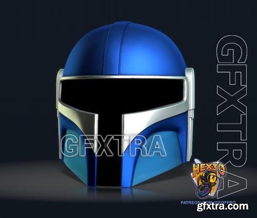 Hex3D - Mando Youngling Helmet &ndash; 3D Print Model