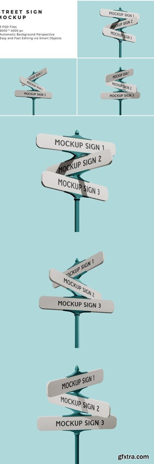 Street Sign Mockups