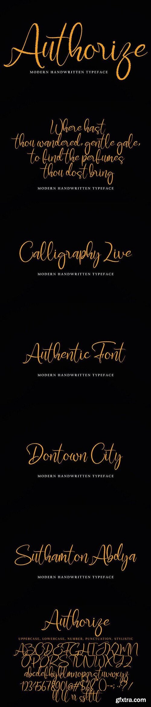 Authorize Font