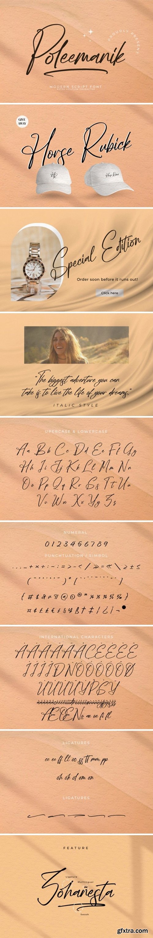 Poleemanik Font