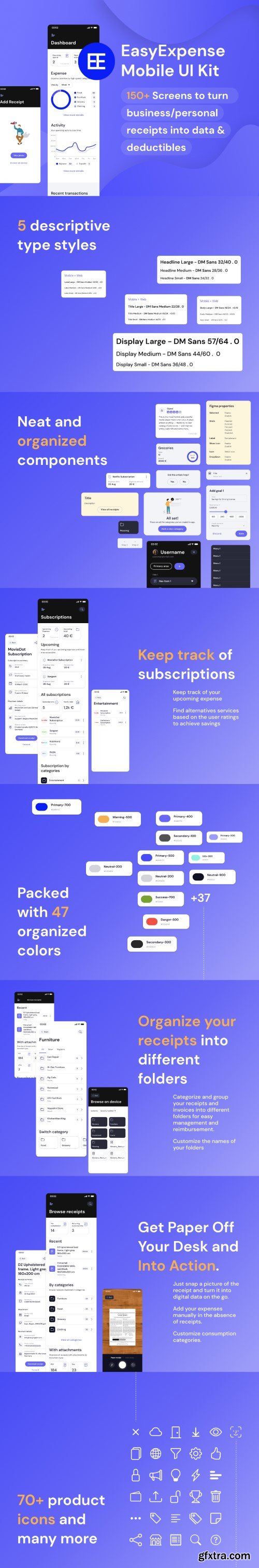 UI8 - EasyExpense Mobile UI Kit