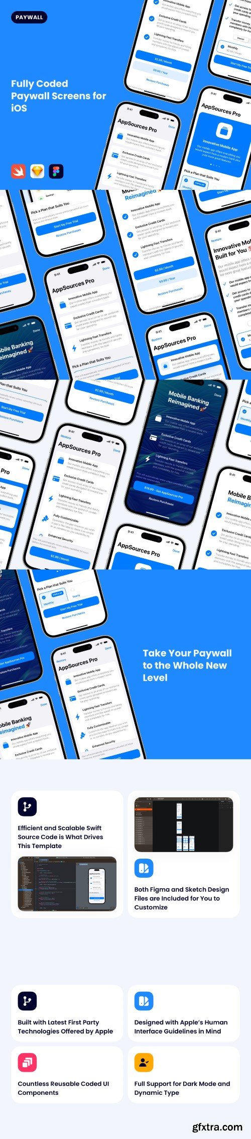 UI8 - Coded Paywall Screens for iOS