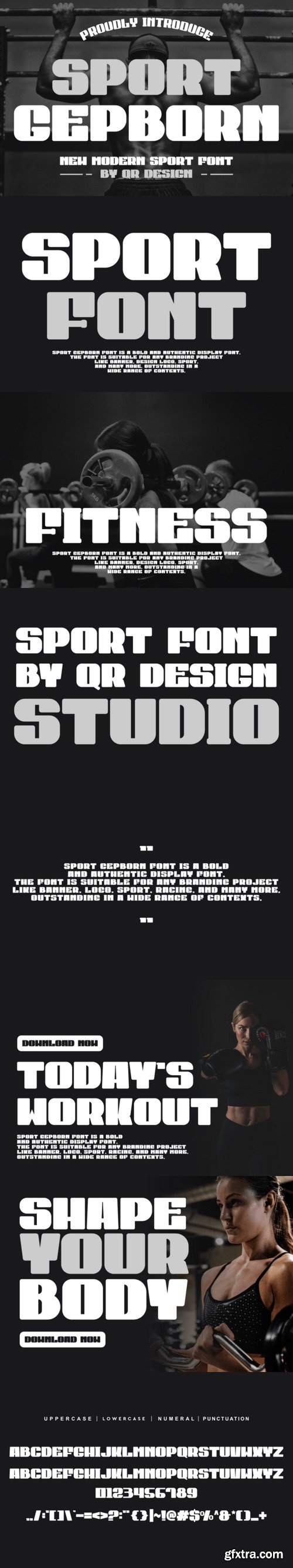 Sport Gepborn Font