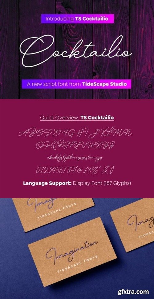 Ts Cocktailio Font