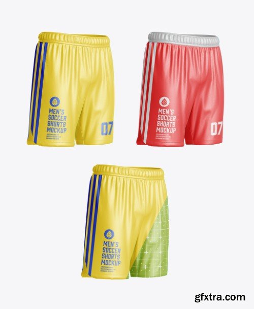 Soccer Men’s Sports Shorts Mockup 583859266