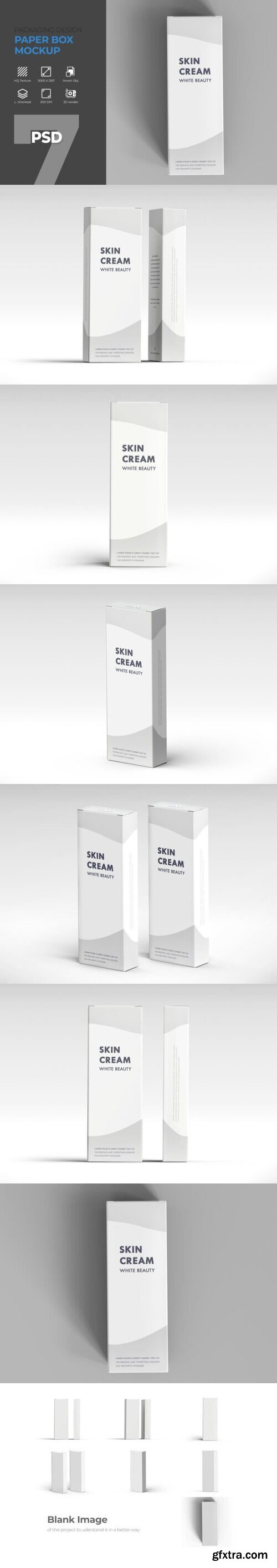 Creativemarket - Paper Box Mockup For Beauty Product 14494761