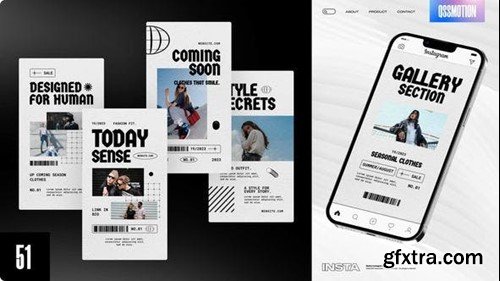 Videohive Minimal Streetwear Instagram Stories 44872573