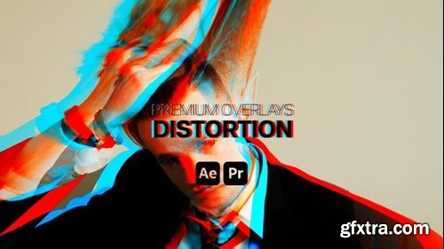 Videohive Premium Overlays Distortion 44936057