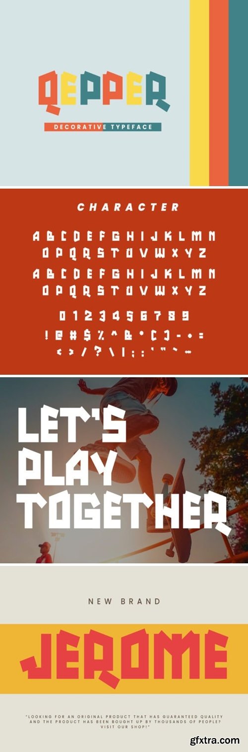 Qepper Font