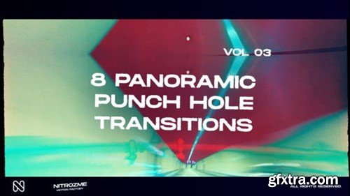 Videohive Punch Hole Panoramic Transitions Vol. 03 44940804